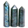 Madagascar Labradorite Terminated Point Set 3 Pieces R733 | Crystal Factory