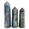 Madagascar Labradorite Terminated Point Set 3 Pieces R734 | Crystal Factory