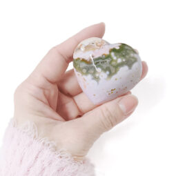 Madagascar Ocean Jasper Heart (5-7cm) Set 9 Pieces 15 Madagascar Ocean Jasper Heart (5-7cm) Set 9 Pieces | Crystal Factory