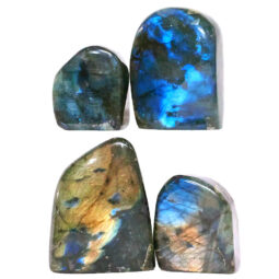 Natural Labradorite Polished Set 4 Pieces R680 | Crystal Factory