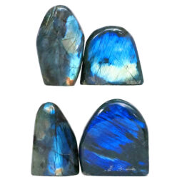 Natural Labradorite Polished Set 4 Pieces R682 | Crystal Factory
