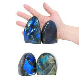 Natural Labradorite Polished Set 4 Pieces R684 | Crystal Factory