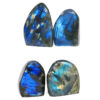 Natural Labradorite Polished Set 4 Pieces R684 | Crystal Factory