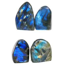 Natural Labradorite Polished Set 4 Pieces R684 | Crystal Factory
