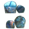 0.97kg Natural Labradorite Polished Set 4 Pieces R685 1 Natural Labradorite Polished Set 4 Pieces R685 | Crystal Factory