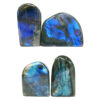 0.98kg Natural Labradorite Polished Set 4 Pieces R686 1 Natural Labradorite Polished Set 4 Pieces R686 | Crystal Factory