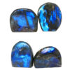 1.06kg Natural Labradorite Polished Set 4 Pieces R687 2 Natural Labradorite Polished Set 4 Pieces R687 | Crystal Factory