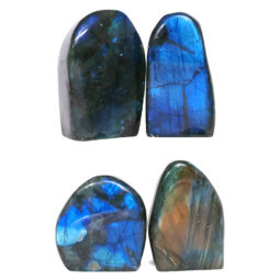 Natural Labradorite Polished Set 4 Pieces R689 | Crystal Factory