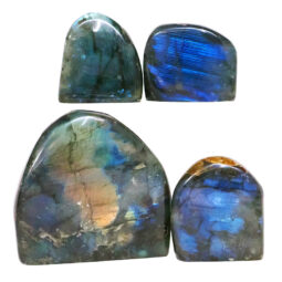 Natural Labradorite Polished Set 4 Pieces R691 | Crystal Factory
