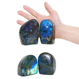 Natural Labradorite Polished Set 4 Pieces R694 | Crystal Factory