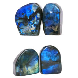 Natural Labradorite Polished Set 4 Pieces R694 | Crystal Factory