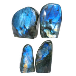 Natural Labradorite Polished Set 4 Pieces R698 | Crystal Factory