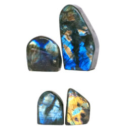 Natural Labradorite Polished Set 4 Pieces R699 | Crystal Factory