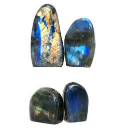 Natural Labradorite Polished Set 4 Pieces R700 | Crystal Factory