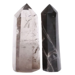 Smoky Quartz Terminated Point Set 2 Pieces R706 | Crystal Factory