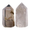 0.95kg Smoky Quartz Terminated Point Set 2 Pieces R708 1 Smoky Quartz Terminated Point Set 2 Pieces R708 | Crystal Factory