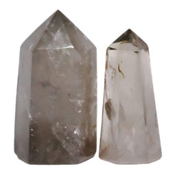 Smoky Quartz Terminated Point Set 2 Pieces R710 | Crystal Factory