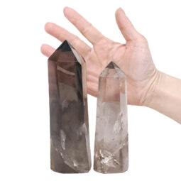 Smoky Quartz Terminated Point Set 2 Pieces R711 | Crystal Factory