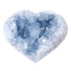 Celestite Druze Cluster Heart 10cm 1 Celestite Druze Cluster Heart 10cm | Crystal Factory