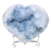 Celestite Druze Cluster Heart T3313 | Crystal Factory