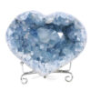 Celestite Druze Cluster Heart T3314 | Crystal Factory