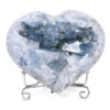 1.35kg Celestite Druze Cluster Heart T3315 2 Celestite Druze Cluster Heart T3315 | Crystal Factory
