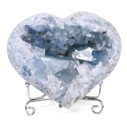 Celestite Druze Cluster Heart T3315 | Crystal Factory