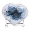 1.20kg Celestite Druze Cluster Heart T3320 2 Celestite Druze Cluster Heart T3320 | Crystal Factory