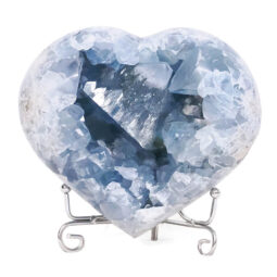 Celestite Druze Cluster Heart T3322 | Crystal Factory