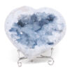 1.21kg Celestite Druze Cluster Heart T3326 1 Celestite Druze Cluster Heart T3326 | Crystal Factory