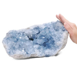 Celestite Druze Cluster Specimen T3341| Crystal Factory