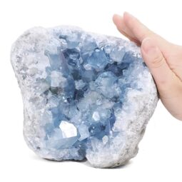 Celestite Druze Cluster Specimen T3342 | Crystal Factory