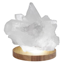 LED Light Crystal Display Base 15cm 8 LED Light Crystal Display Base 15cm | Crystal Factory