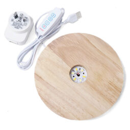 LED Light Crystal Display Base 15cm | Crystal Factory