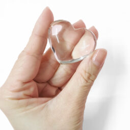Madagascar Clear Quartz Mini Heart 9 Madagascar Clear Quartz Mini Heart | Crystal Factory