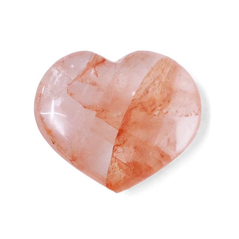 Madagascar Fire Quartz Mini Heart 3 Madagascar Fire Quartz Mini Heart | Crystal Factory