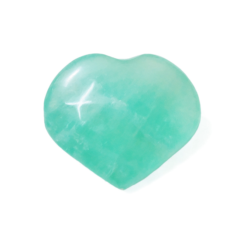 Madagascar Green Fluorite Mini Heart 3 Madagascar Green Fluorite Mini Heart | Crystal Factory