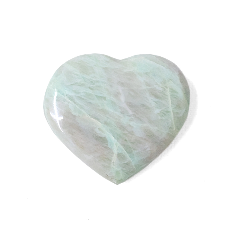 Madagascar Green Moonstone (Garnierite) Mini Heart 3 Madagascar Green Moonstone (Garnierite) Mini Heart | Crystal Factory