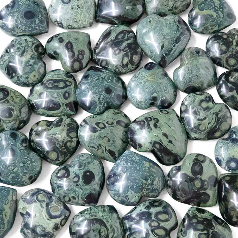 Madagascar Kambaba Jasper Small Heart 4 Madagascar Kambaba Jasper Small Heart | Crystal Factory
