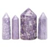 1.32kg Madagascar Lepidolite Terminated Point Set 4 Pieces R753 2 Madagascar Lepidolite Terminated Point Set 4 Pieces R753 | Crystal Factory