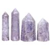 1.15kg Madagascar Lepidolite Terminated Point Set 4 Pieces R756 2 Madagascar Lepidolite Terminated Point Set 4 Pieces R756 | Crystal Factory