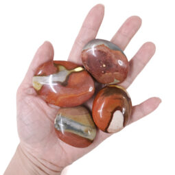 Madagascar Polychrome Jasper Palm Stones 500g Parcel - Image 5