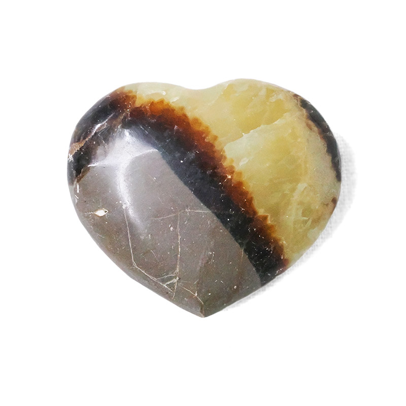 Madagascar Septarian Mini Heart 3 Madagascar Septarian Mini Heart | Crystal Factory