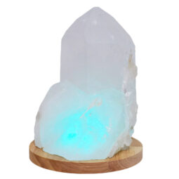 Multicolour LED Light Crystal Display Base with Remote Control 20cm | Crystal Factory
