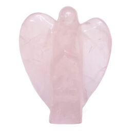 Rose Quartz Crystal Angel T3327 | Crystal Factory