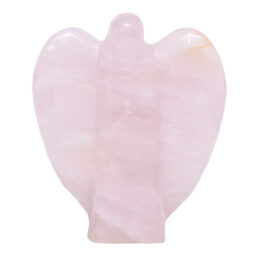 Rose Quartz Crystal Angel T3330 | Crystal Factory