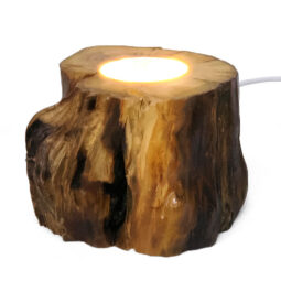 Tree Stump LED Light Crystal Display Base - Warm Light 6001 10 Tree Stump LED Light Crystal Display Base - Warm Light 6001 | Crystal Factory