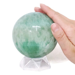 Madagascar Green Fluorite Sphere P2299 | Crystal Factory