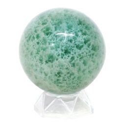 Madagascar Green Fluorite Sphere P2299 | Crystal Factory