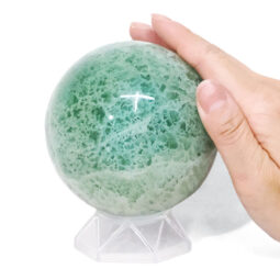 Madagascar Green Fluorite Sphere P2301